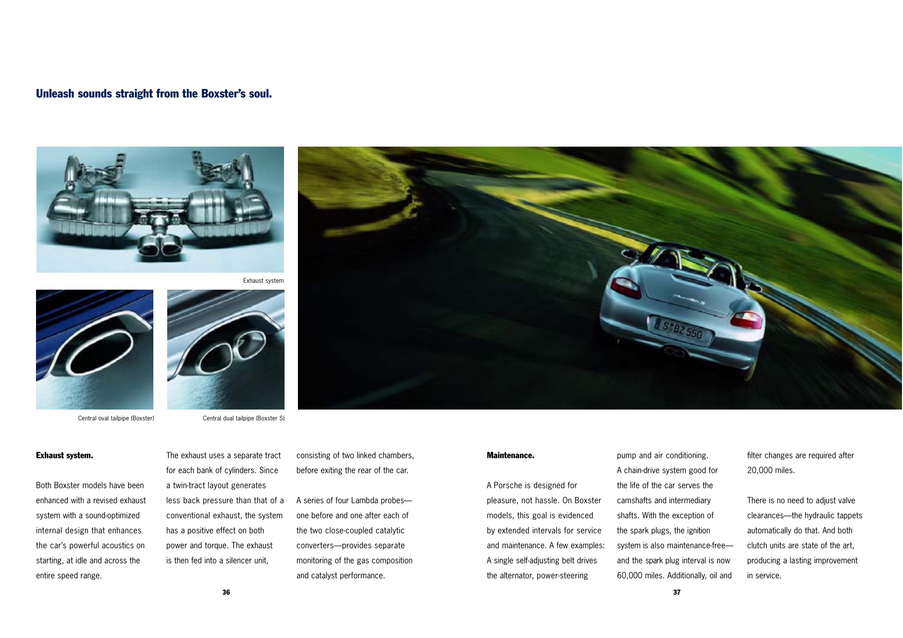 2007 Porsche Boxster Brochure Page 48